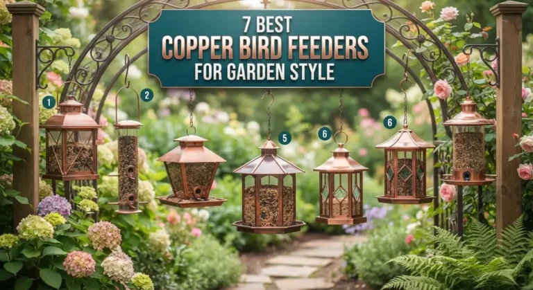7 Best Copper Bird Feeders for Garden Style