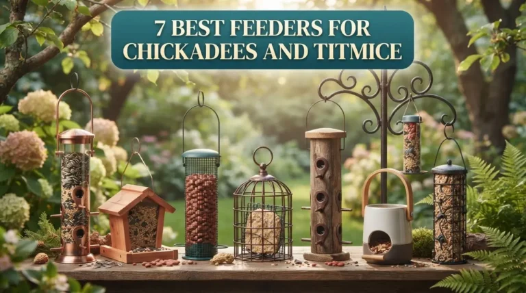 7 Best Feeders for Chickadees and Titmice: Expert Picks