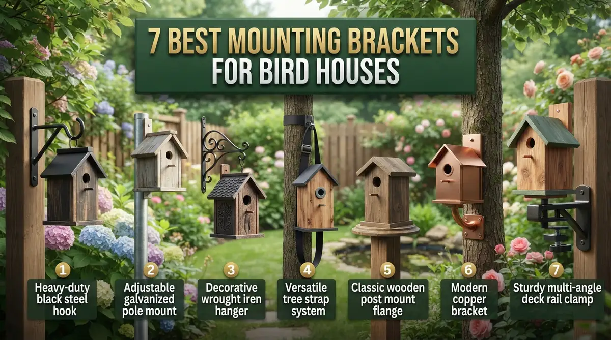 7 Best Mounting Brackets for Bird Houses: Buying Guide