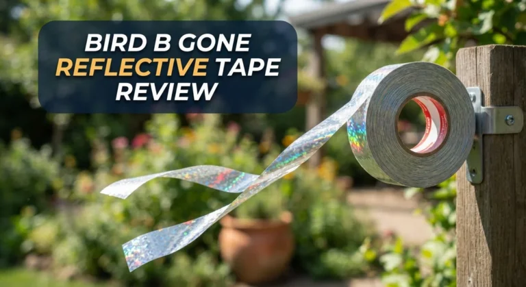 Bird B Gone Reflective Tape Review: Effectiveness, Installation & Alternatives