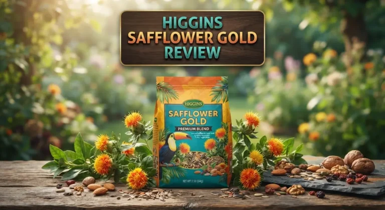 Higgins Safflower Gold Review: Natural Parrot Food for Hookbills