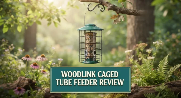 Woodlink Caged Tube Feeder Review: Best Small Bird Feeder Protection